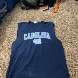 Cutoff Tar Heel t shirt